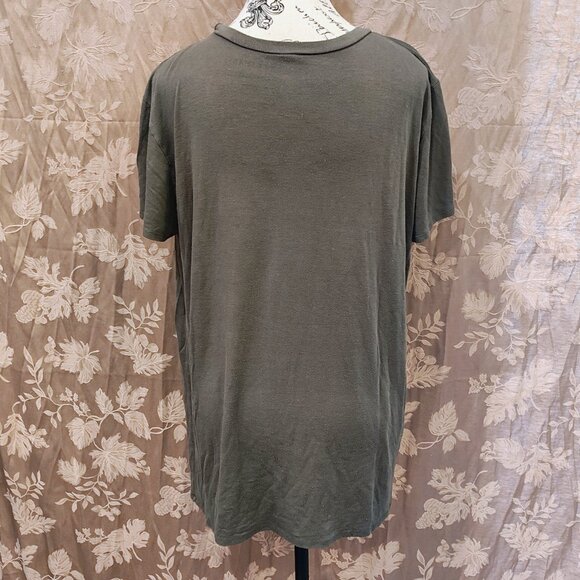 Ritual U.S.A Flowy Green T-Shirt, Size M, Used - Picture 2 of 3